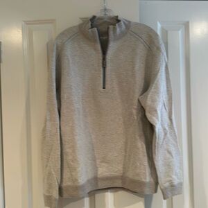 Tommy bahama cream quarter zip